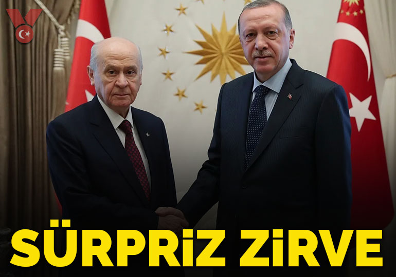 Saray’da sürpriz zirve: Erdoğan-Bahçeli görüşmesi başladı