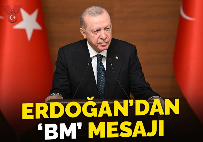 Erdoğan: BM Güvenlik Konseyi’nin daha adil bir yapıya kavuşturulması önemli hale geldi