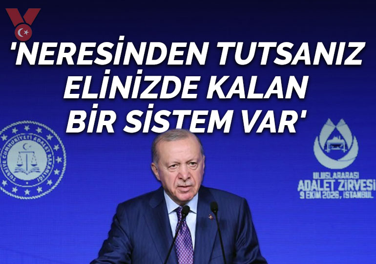 Erdoğan: ‘Neresinden tutsanız elinizde kalan bir sistem var’